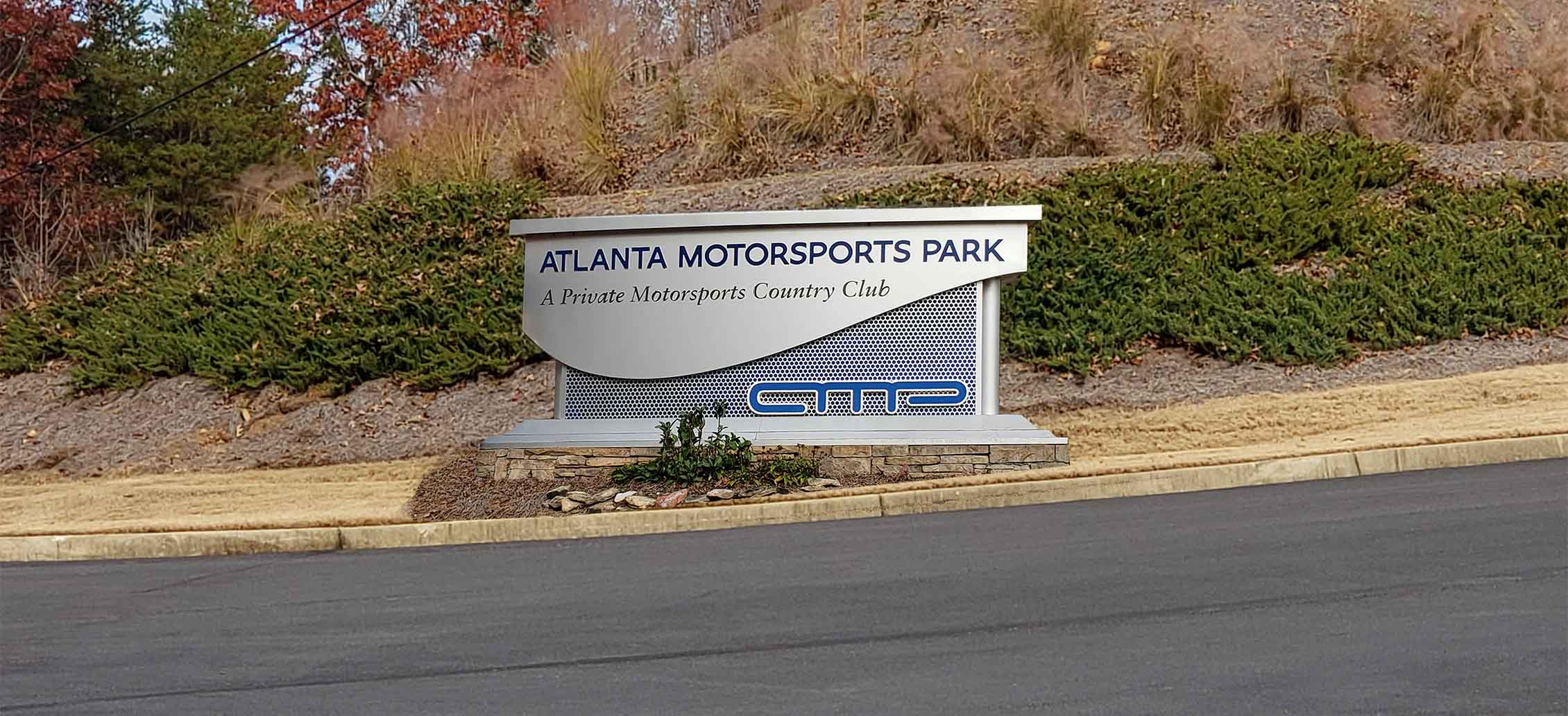 Atlanta Motorsports Park Noise Barrier