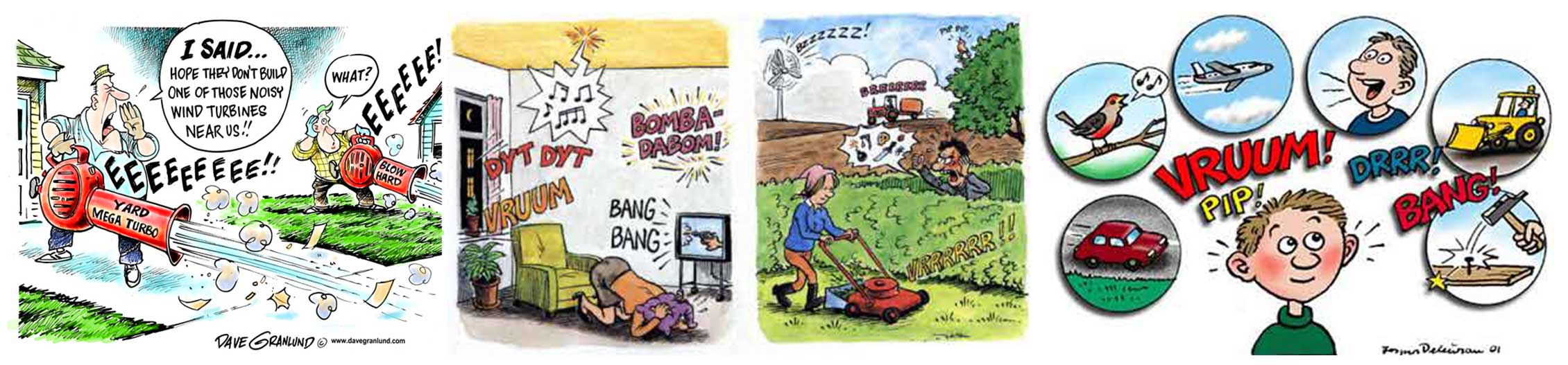 CartoonCollage1 Second Hand Noise